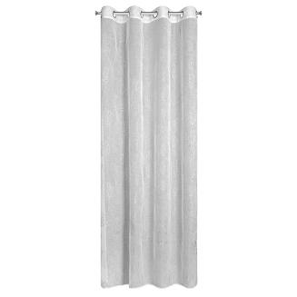 Zasłona gotowa na przelotkach LORI 140x250 Eurofirany biały