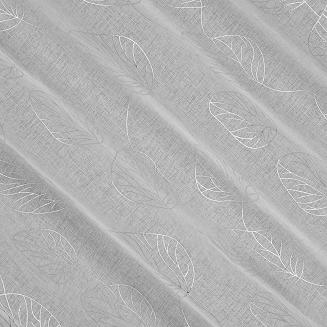 Zasłona gotowa na przelotkach LORI 140x250 Eurofirany biały