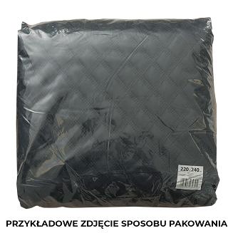 Narzuta dekoracyjna JODEŁKA 220x240 pikowana kremowa