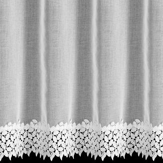 Firana gotowa na taśmie HESTIA 150x40 Eurofirany biały