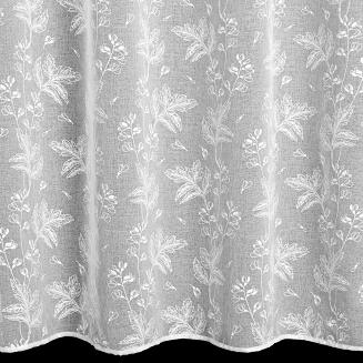 Firana gotowa na przelotkach SERENA Eurofirany biały