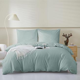 Poszewka z adamaszku satyna bawełniana 70x80 szałwiowa