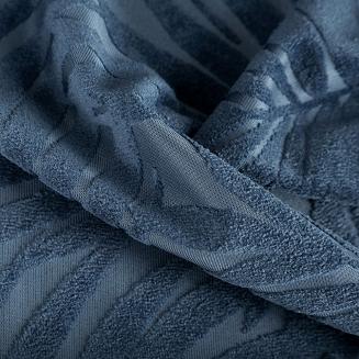 Zasłona gotowa na przelotkach LIVIA 140x250 Eurofirany ciemnoniebieski