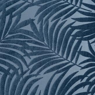 Zasłona gotowa na przelotkach LIVIA 140x250 Eurofirany ciemnoniebieski