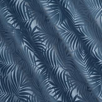 Zasłona gotowa na przelotkach LIVIA 140x250 Eurofirany ciemnoniebieski