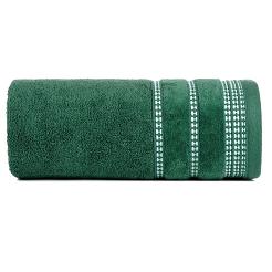 Ręcznik bawełniany AMANDA 50x90 Eurofirany butelkowy zielony