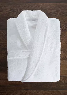 Szlafrok hotelowy frotte Eurofirany biały
