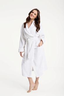 Szlafrok hotelowy frotte Eurofirany biały