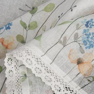 Firana gotowa na taśmie NATI 130x50 Eurofirany biały