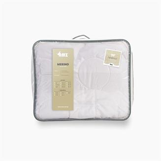 Kołdra wełniana LETNIA 200x200 MERINO biała