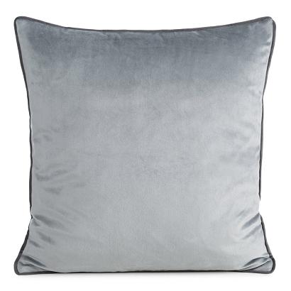 Poszewka dekoracyjna GAJA2 45x45 Eurofirany srebrna z lamówką