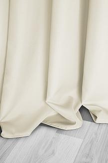 Zasłona gotowa na taśmie VIVA 140x175 półzaciemniająca kremowa