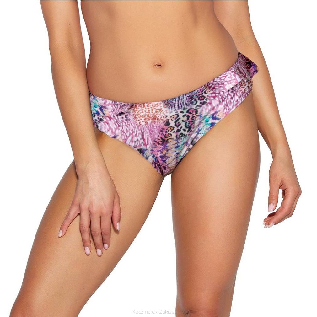 Strój kąpielowy dół majtki brazyliany SF 177/11 różowe panterka