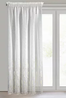 Firana gotowa na taśmie LINZI 140x250 Eurofirany biały