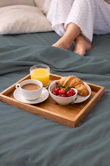 Prześcieradło bawełniane bez gumki 140x200 noris grafitowe