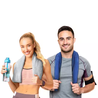 Ręcznik szybkoschnący z mikrofibry ACTIV 30x30 limonkowy