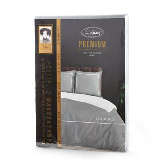 Pościel satynowa EVA Eva Minge Eurofirany szary