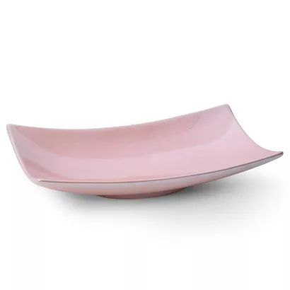 Patera dekoracyjna SIMONA1 31x17 Eurofirany różowy