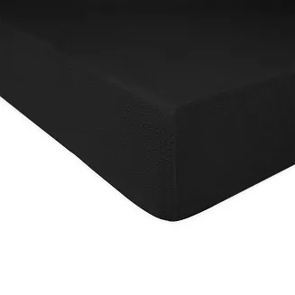 Prześcieradło frotte z gumką 160x200 Darymex czarny