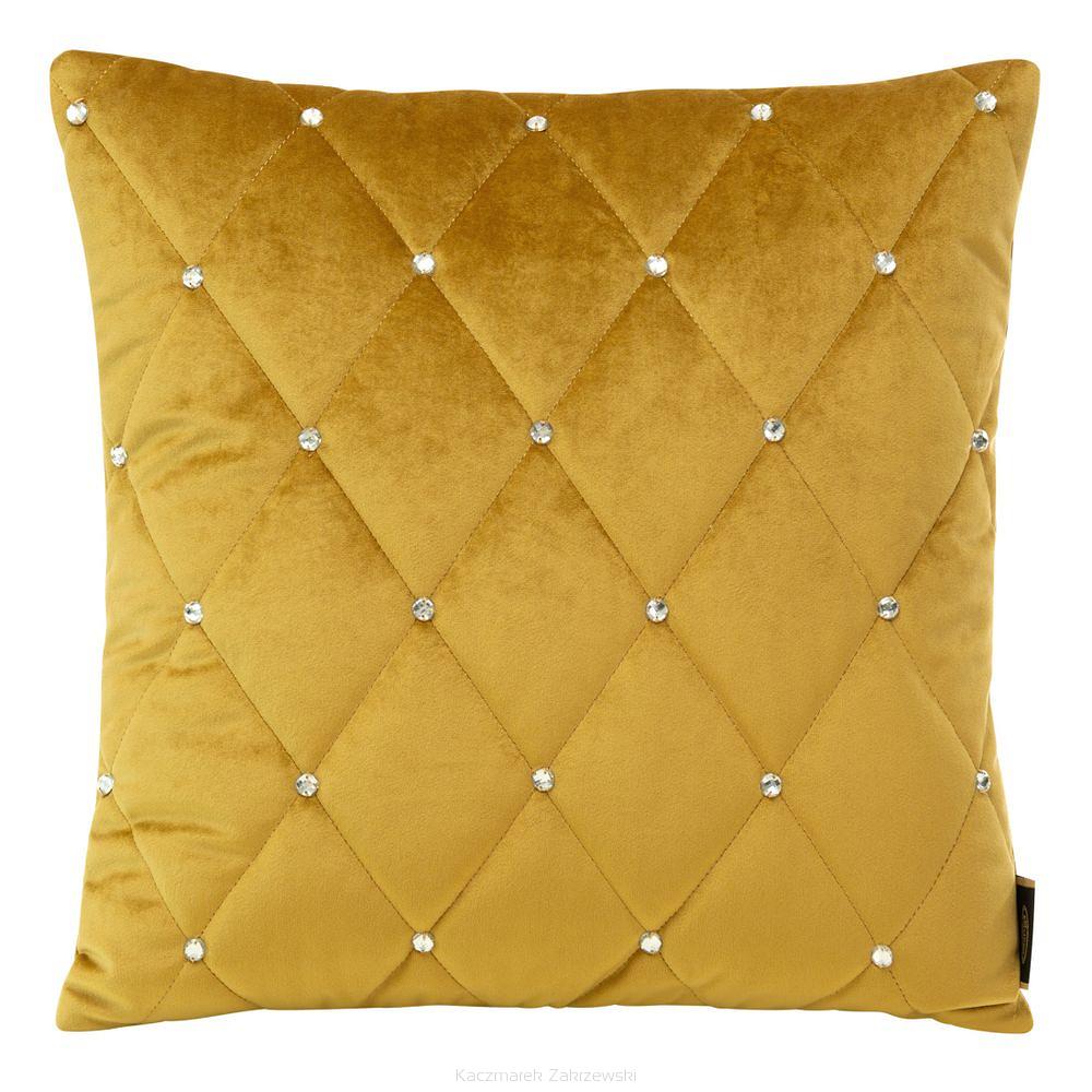 Poszewka dekoracyjna VELVET 45x45 Eurofirany złoty