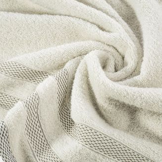 Ręcznik bawełniany RIKI 30x50 Eurofirany beżowy