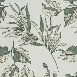 Pościel bawełniana DONNA 140x200 Design91 zielony