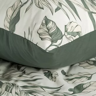 Pościel bawełniana DONNA 140x200 Design91 zielony