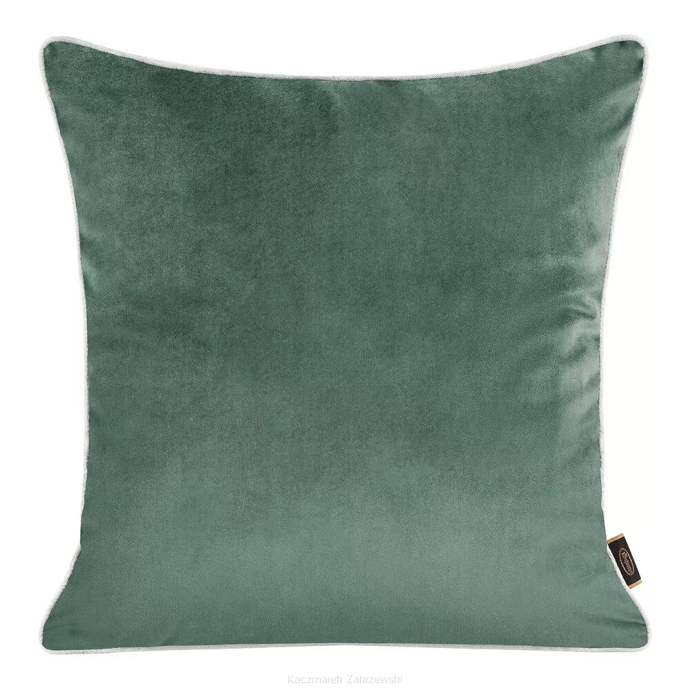Poszewka dekoracyjna VELVET 45x45 Eurofirany ciemnomiętowy