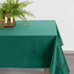 Obrus dekoracyjny VELVET 145x220 Eurofirany zielony