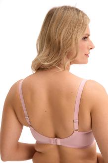 Biustonosz Full Cup Kate 281 usztywniany różowy