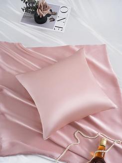 Jedwabna Poszewka 50x70 Pudrowy Róż