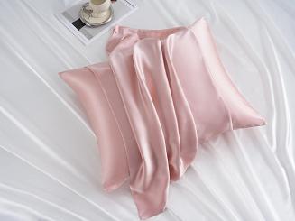 Jedwabna Poszewka 50x70 Pudrowy Róż