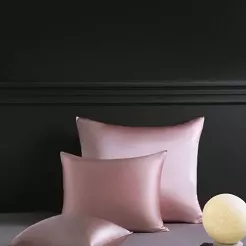 Jedwabna Poszewka 50x70 Pudrowy Róż