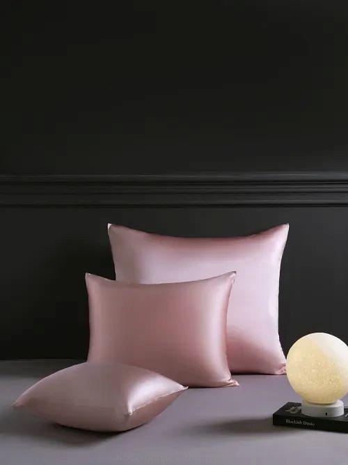 Jedwabna Poszewka 50x70 Pudrowy Róż