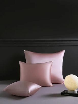Jedwabna poszewka na poduszkę 50x70 jedwab morwowy pudrowa