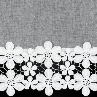 Firana gotowa na szelkach KAJA 150x70 Eurofirany biały