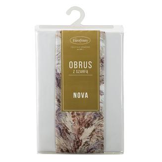 Obrus dekoracyjny ANITA 140x260 Eurofirany biały
