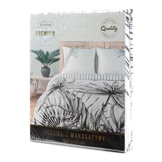 Pościel z makosatyny PALOMA 160x200 Eurofirany biały