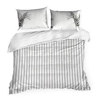 Pościel z makosatyny PALOMA 160x200 Eurofirany biały