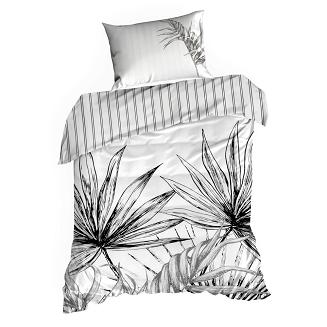 Pościel z makosatyny PALOMA 160x200 Eurofirany biały