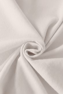 Prześcieradło flanelowe z gumką SIN 140x200 + 30 cm szare