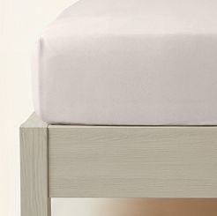 Prześcieradło flanelowe z gumką SIN 140x200 + 30 cm szare