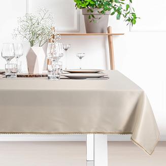 Obrus dekoracyjny LACE 85x85 Eurofirany kremowy