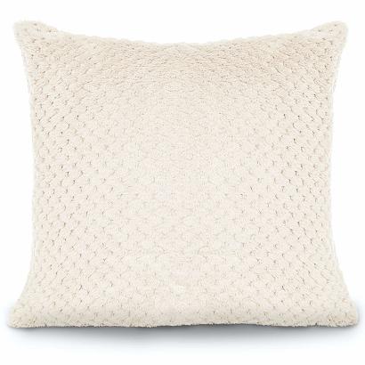 Poszewka dekoracyjna z mikrofibry MONTE 40x40 kremowa
