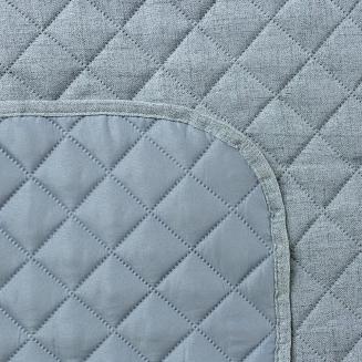 Narzuta dekoracyjna LEN 220x240 niebieski