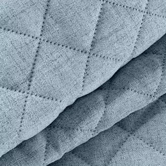 Narzuta dekoracyjna LEN 220x240 niebieski