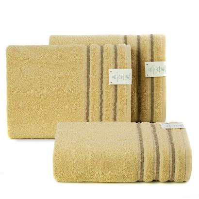 Ręcznik bawełniany JASPER 50x90 Eurofirany ciemny beżowy