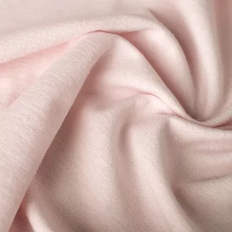 Prześcieradło jersey z gumką 160x200 DREAMY PREMIUM jasnoróżowe