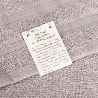Ręcznik bawełniany JASPER 50x30 Eurofirany pudrowy
