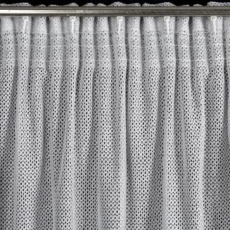 Zasłona gotowa na taśmie ALEKSA 140x270 Eurofirany srebrny